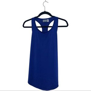 ATHLETA Blue Tank Top women’s Size XL Scoop Neck Yoga Racerback TANK